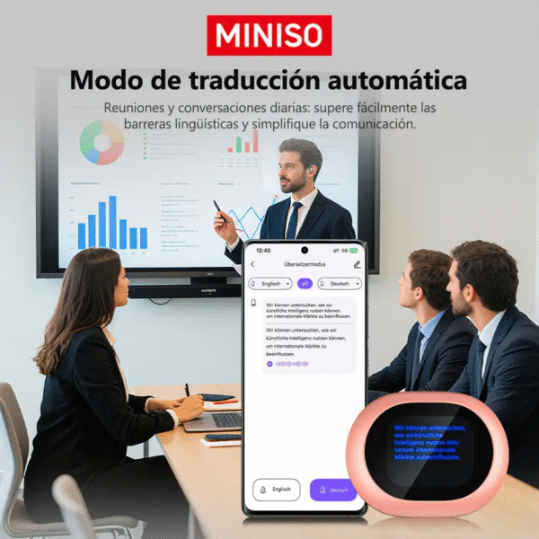 MINISO-auriculares inal??mbricos MS188 OWS, cascos con Bluetooth, micr??fono abierto con , pantalla LCD a todo Color, estuche de carga, regalo de vacaciones, el mejor regalo - Image 8